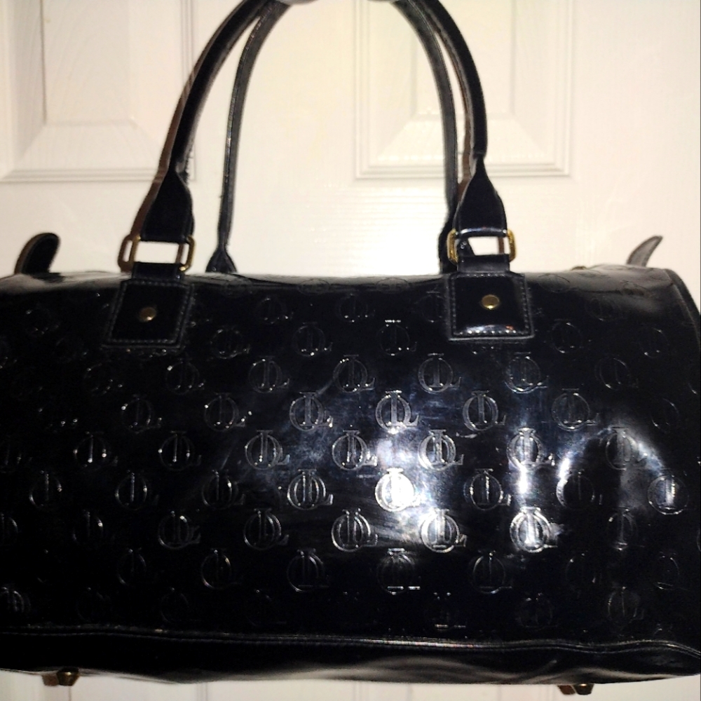 Queen Latifia Black Purse#A4